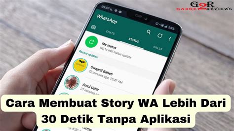 Aplikasi edit video untuk membuat story wa